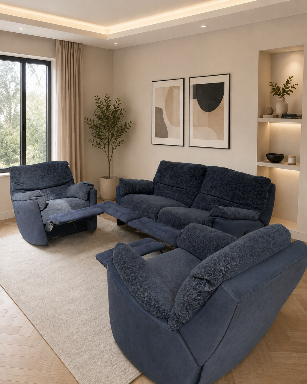 Harry Recliner 3+1+1  Suite