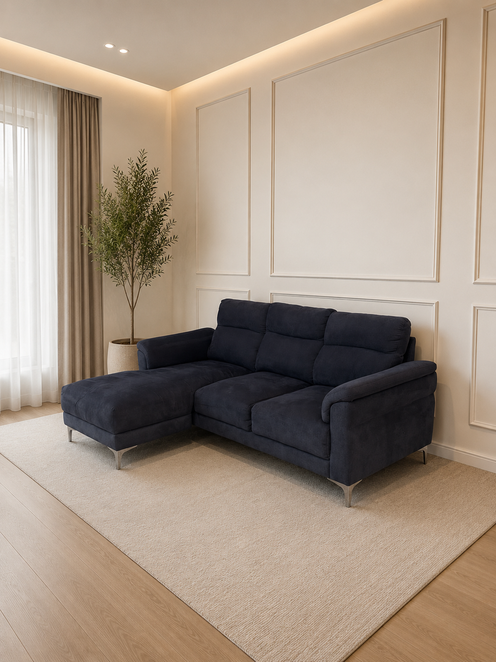 Roxanne left hand facing corner sofa
