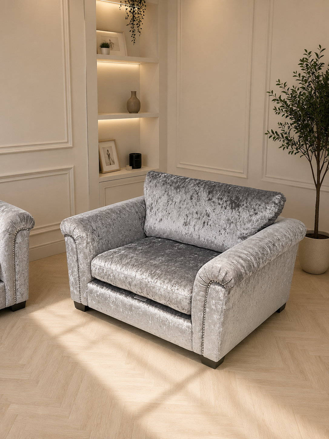 Xara Corner Sofa with Cuddle Chair ( Large )