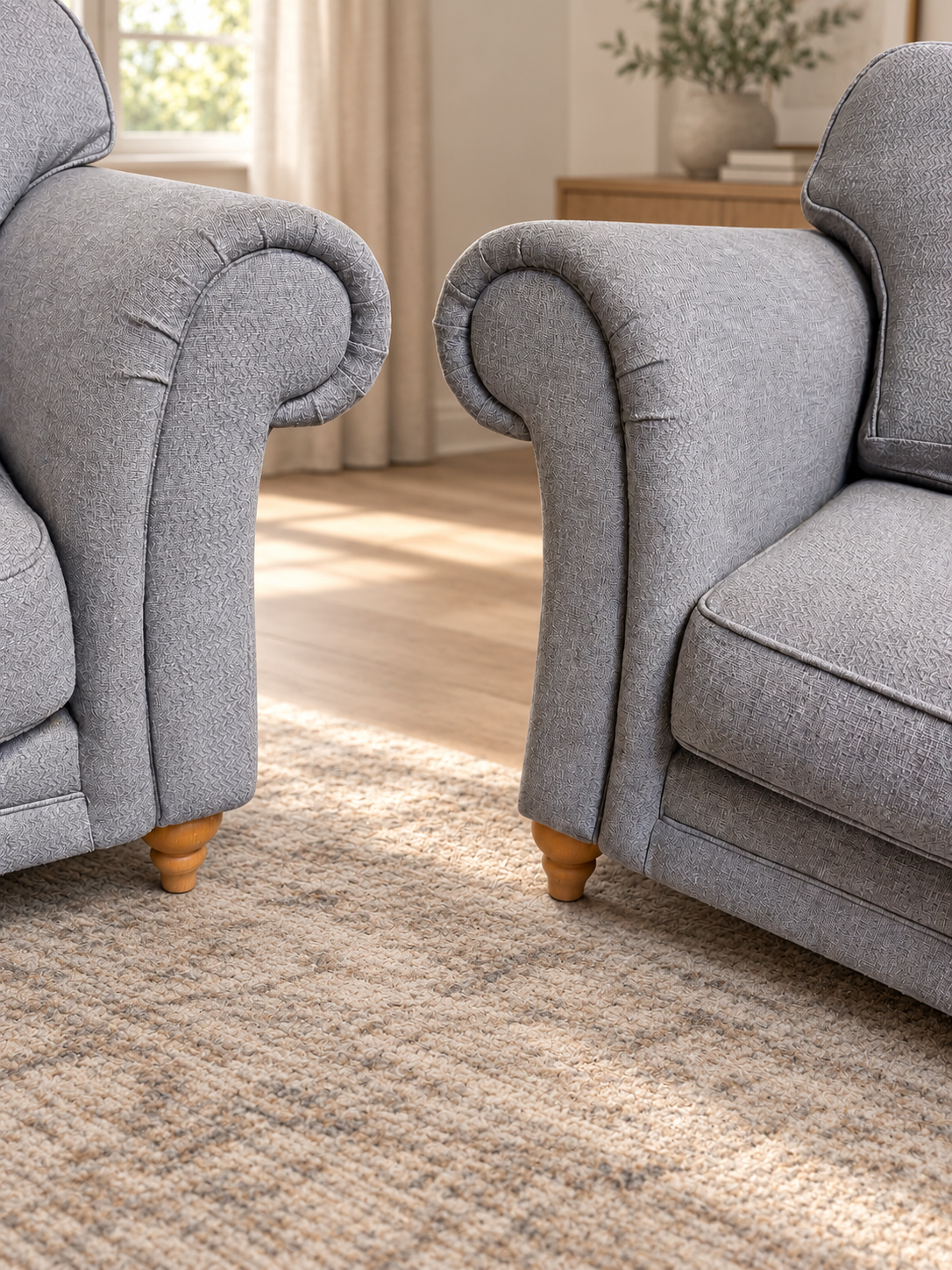 Oisin three seater & two seater sofa set