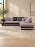 Freddy corner sofa brown ( right hand facing )