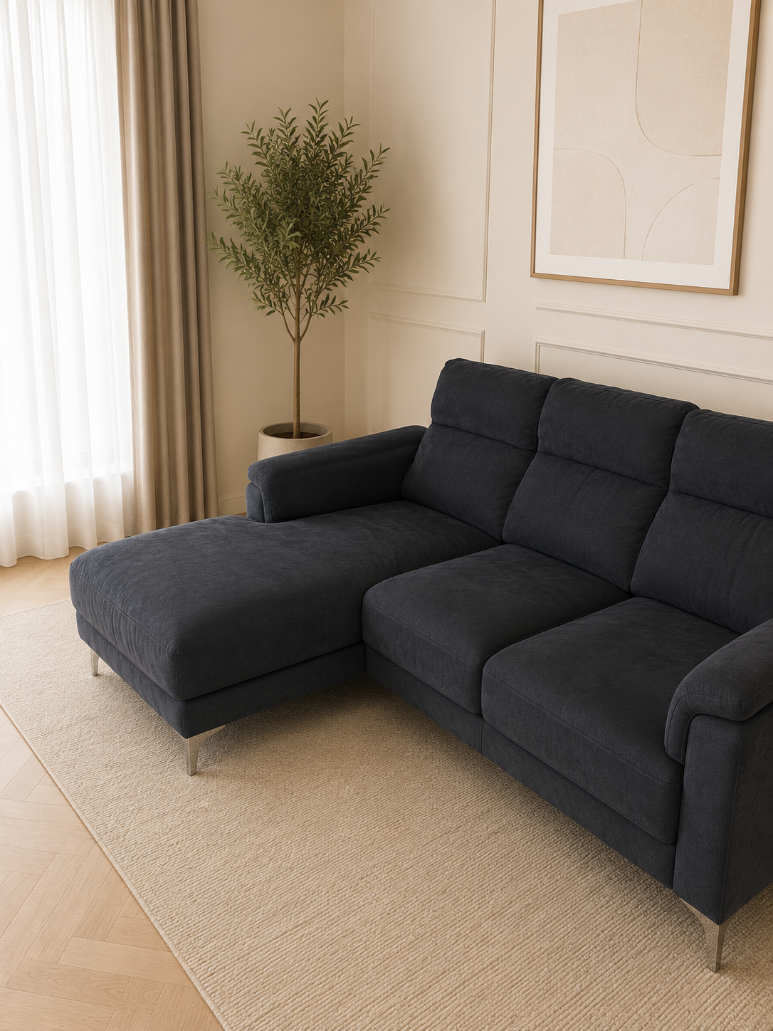 Roxanne left hand facing corner sofa