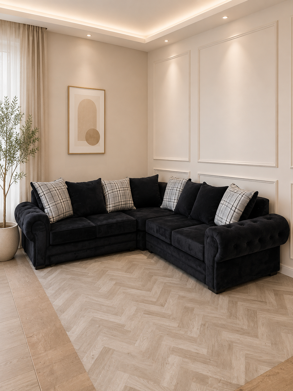 Verona Chesterfield Corner Sofa