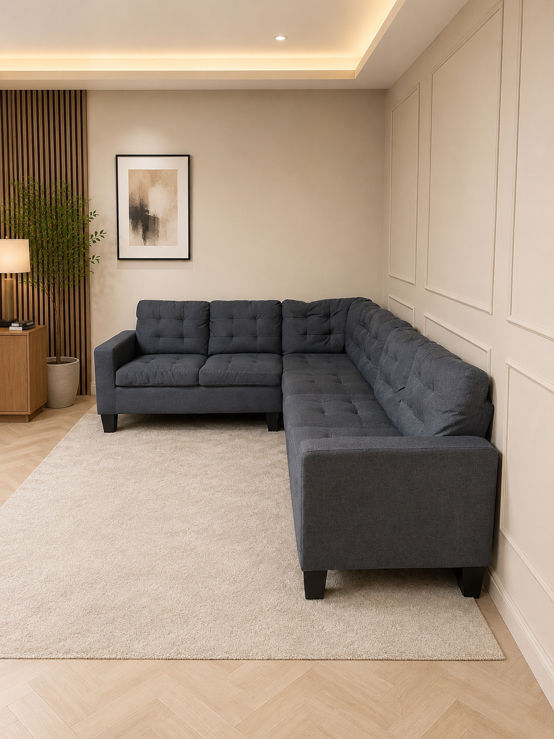 Milano 6 seater modular corner sofa