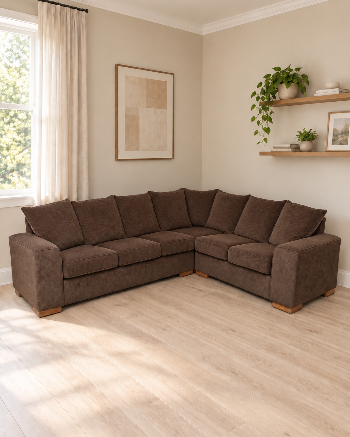Larry corner sofa ( medium )