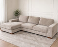 Light Beige Corner Sofa