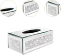 Mirrored Crushed Diamond Tissue Box