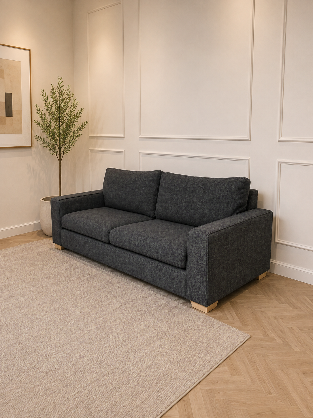 Brandon four seater + Arm Chair
