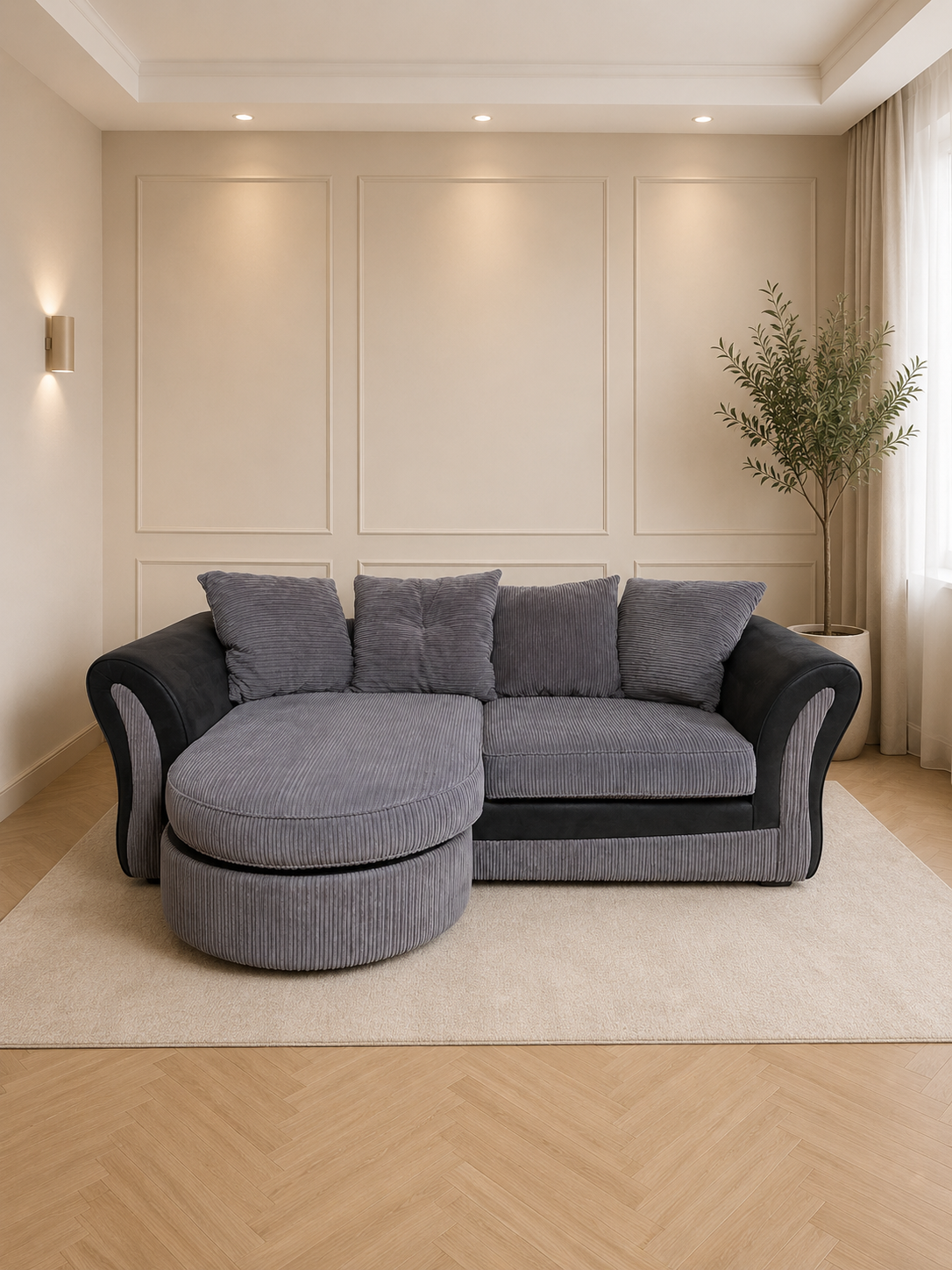 Zana 4 Seater Sofa with Chaise – Only €549