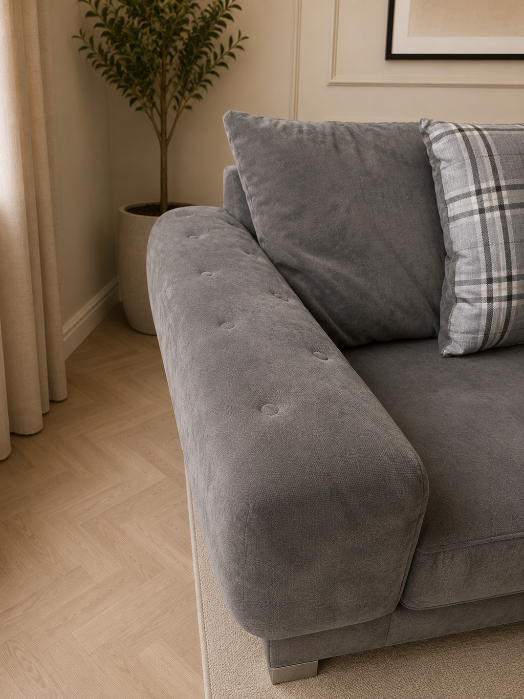 Verona corner suite grey