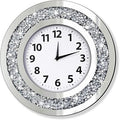 Crushed Diamond Clock Round