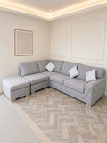 Olivia Grey Corner Sofa