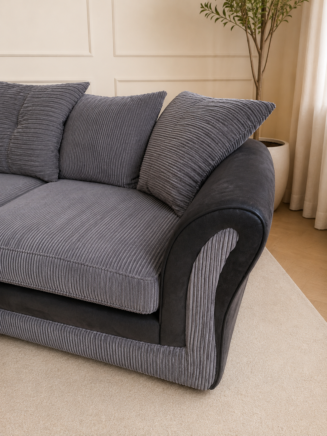 Zana 4 Seater Sofa with Chaise – Only €549