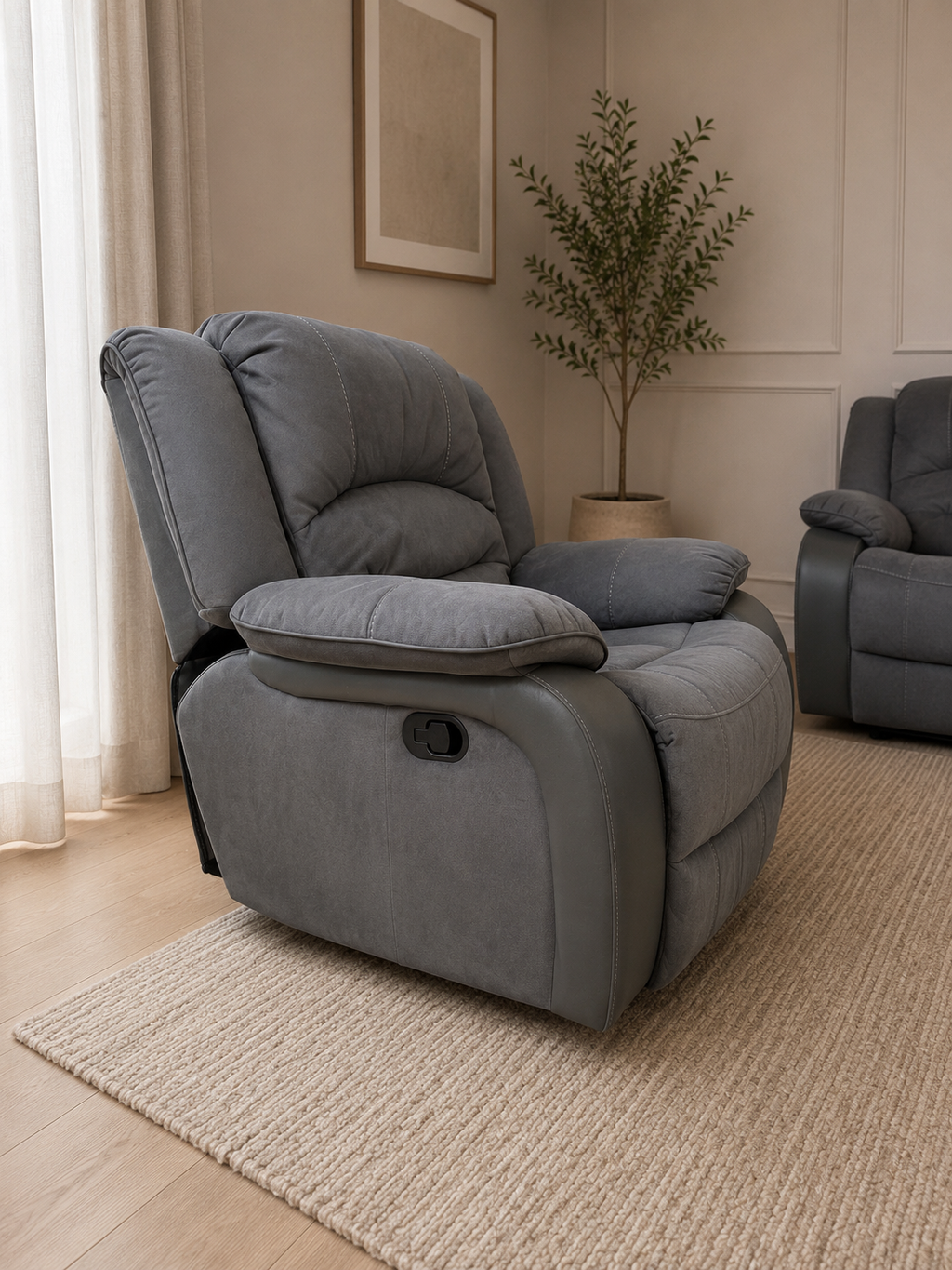 Jasmine 3+1+1 Recliner set