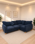 Blue Corner Sofa Manhattan Navy