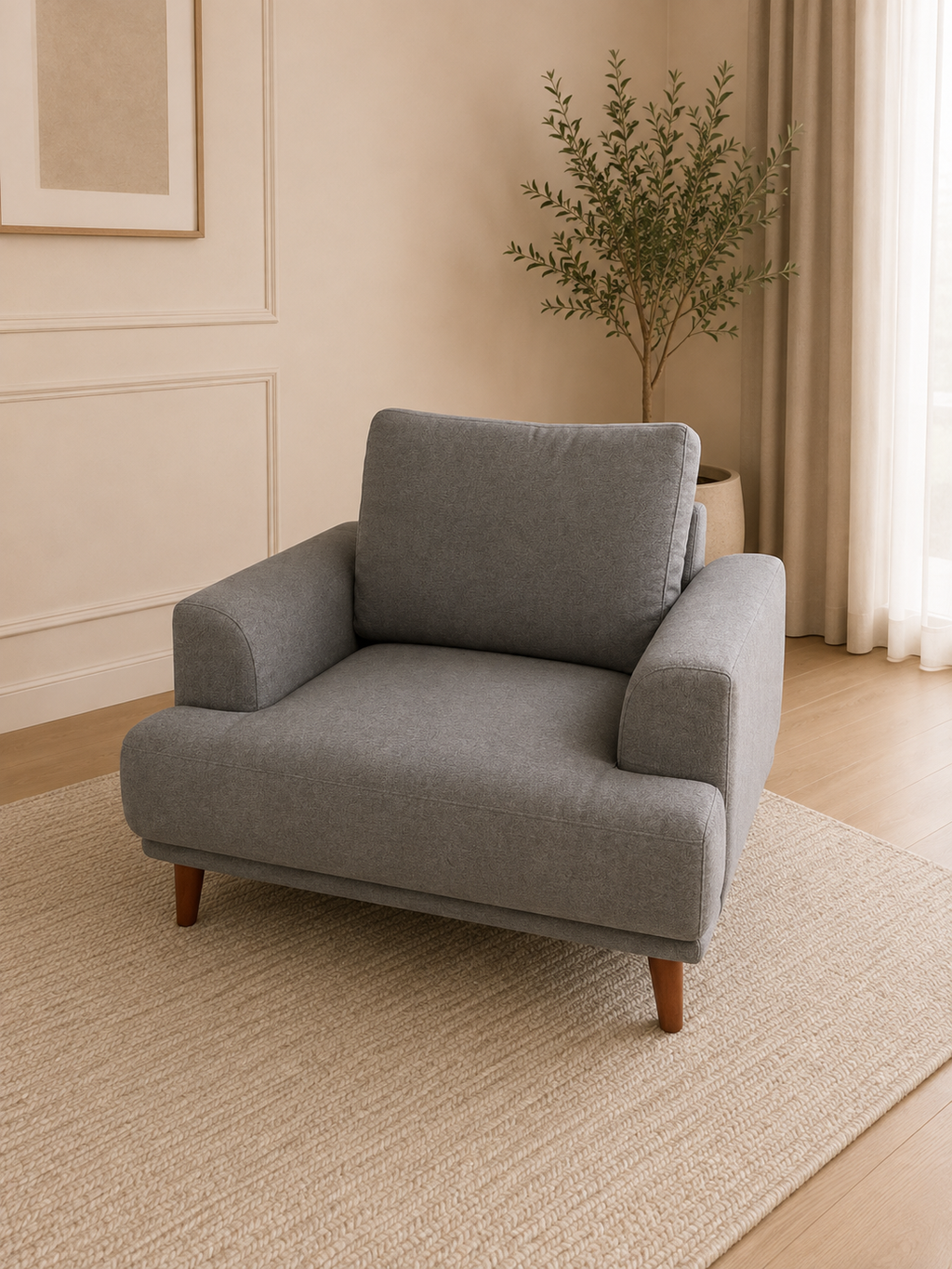 Kavan 3 seater + arm chair