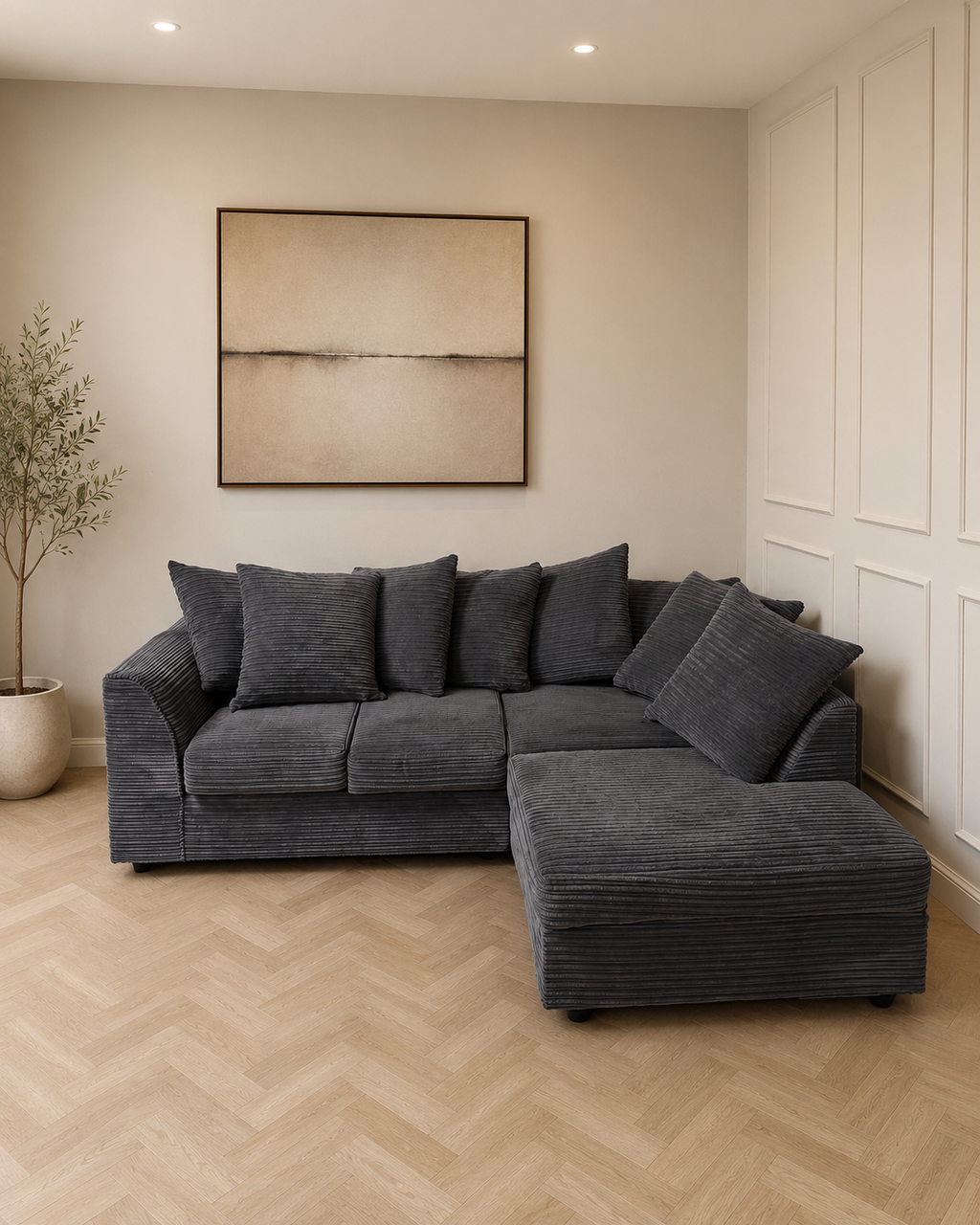 Zara Right-Hand Corner Sofa | CORD