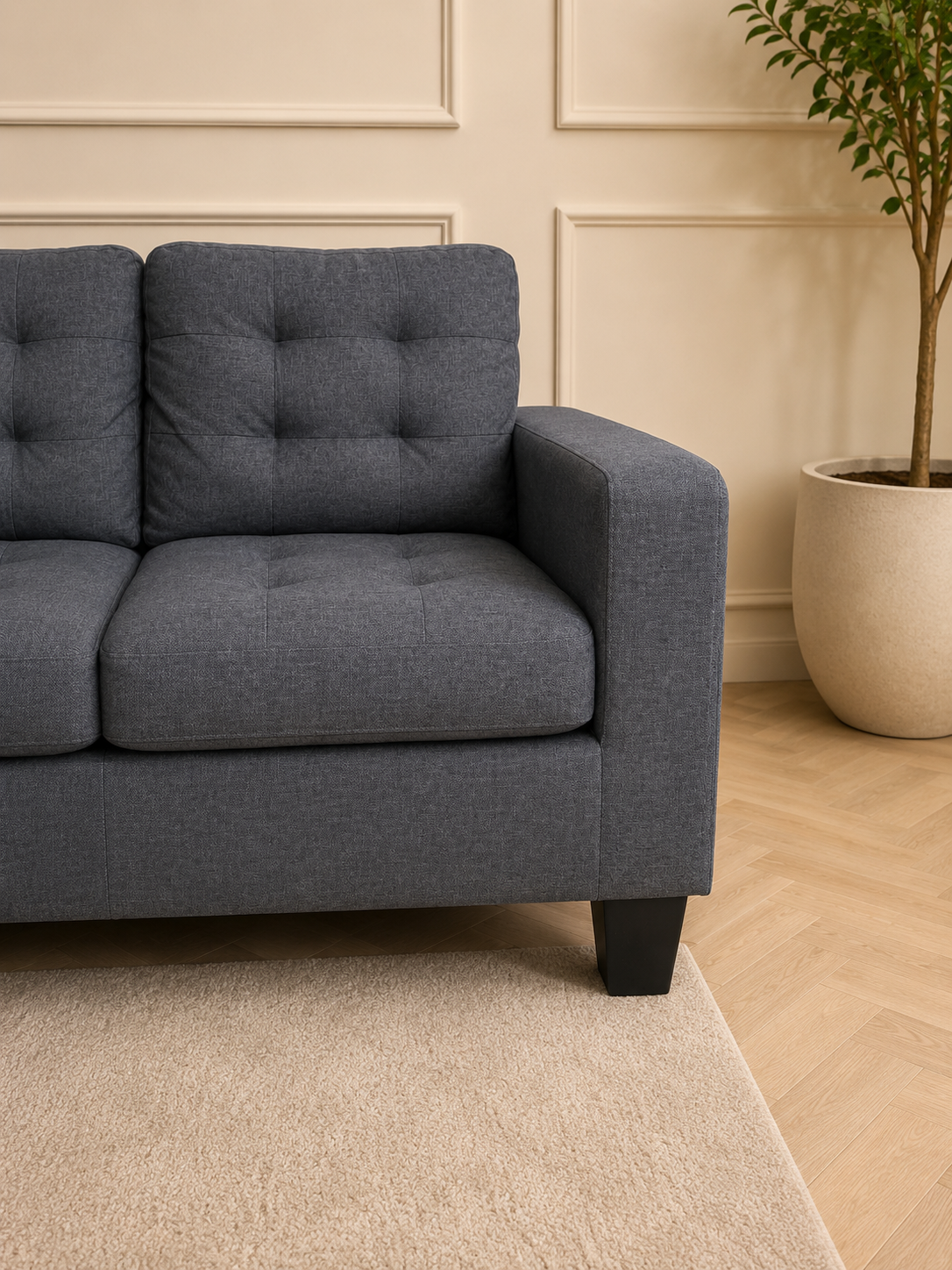 Milano 6 seater modular corner sofa