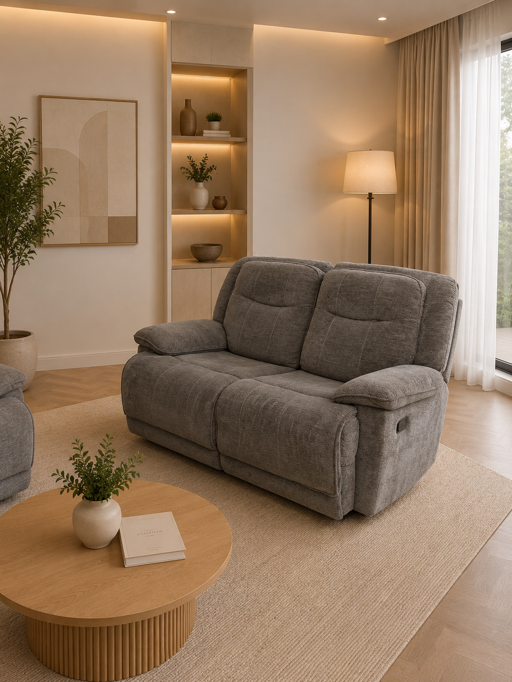 Tiegan Recliner Sofa set 3 + 2 + 1