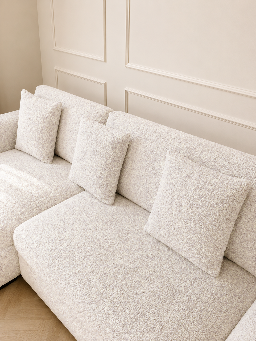 Silvia modular sofa Boucè fabric