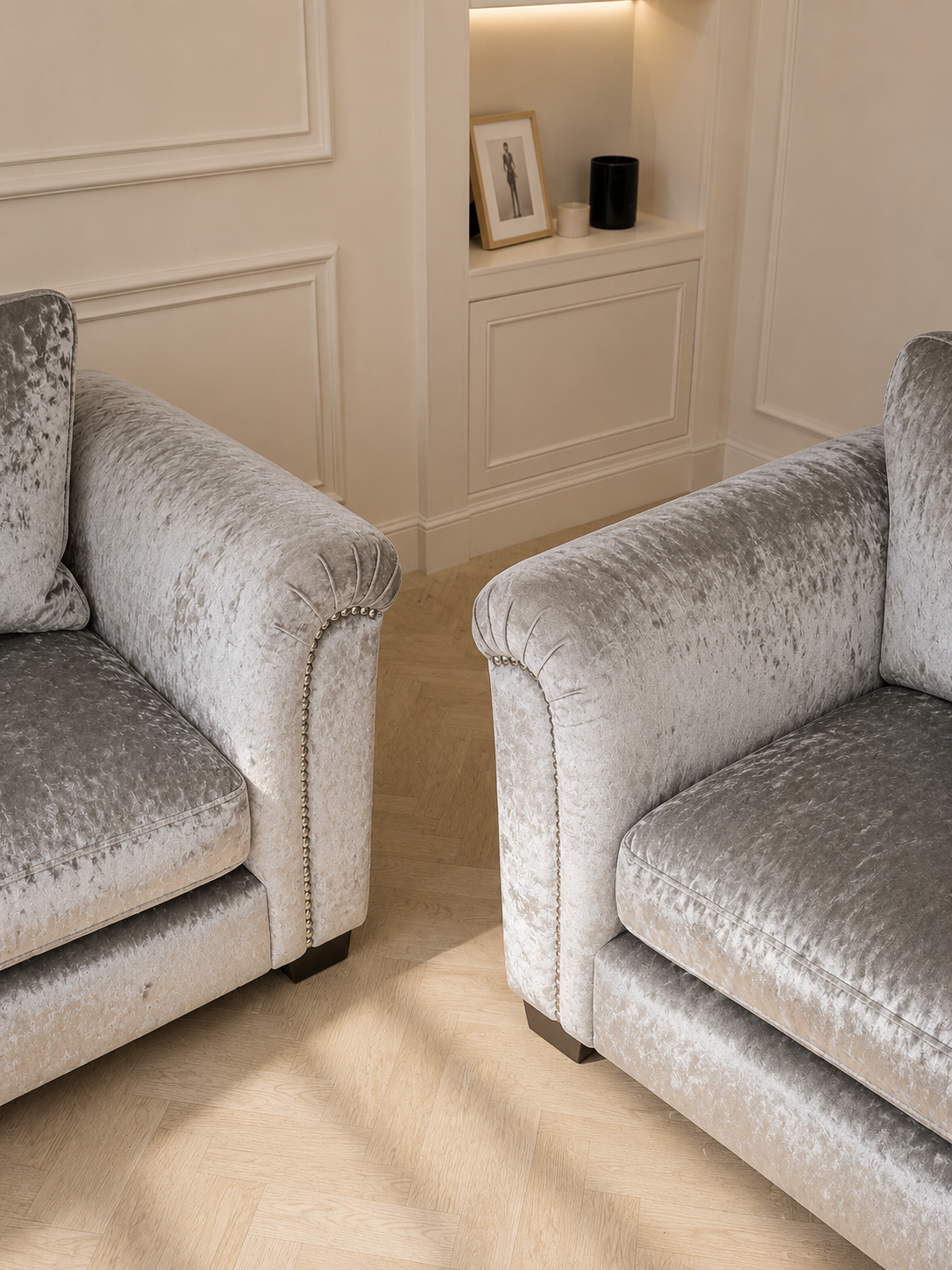 Xara Corner Sofa with Cuddle Chair ( Large )