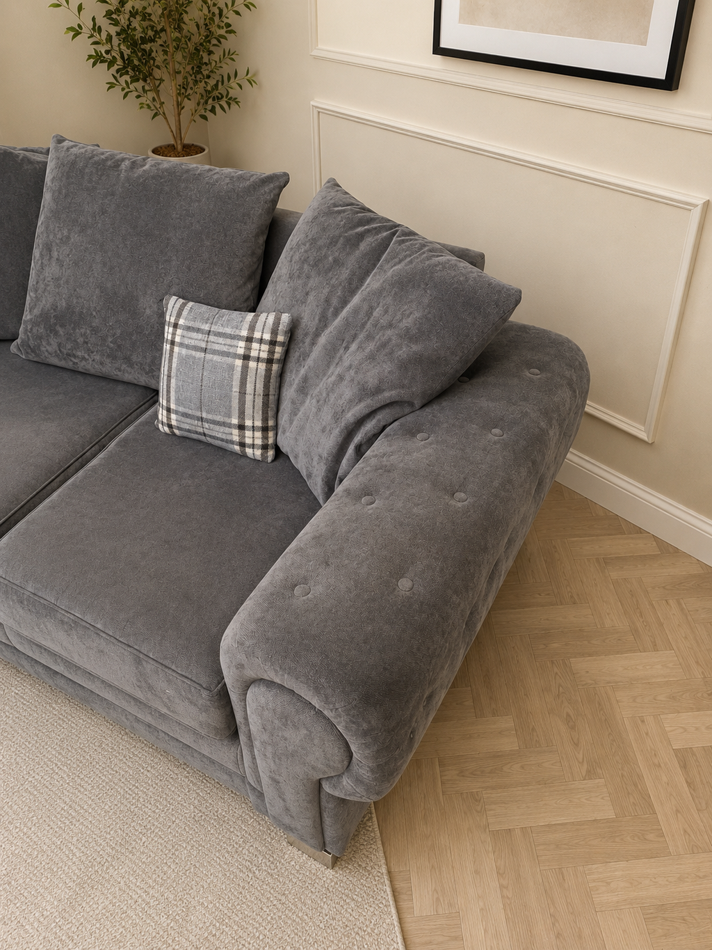 Verona corner suite grey