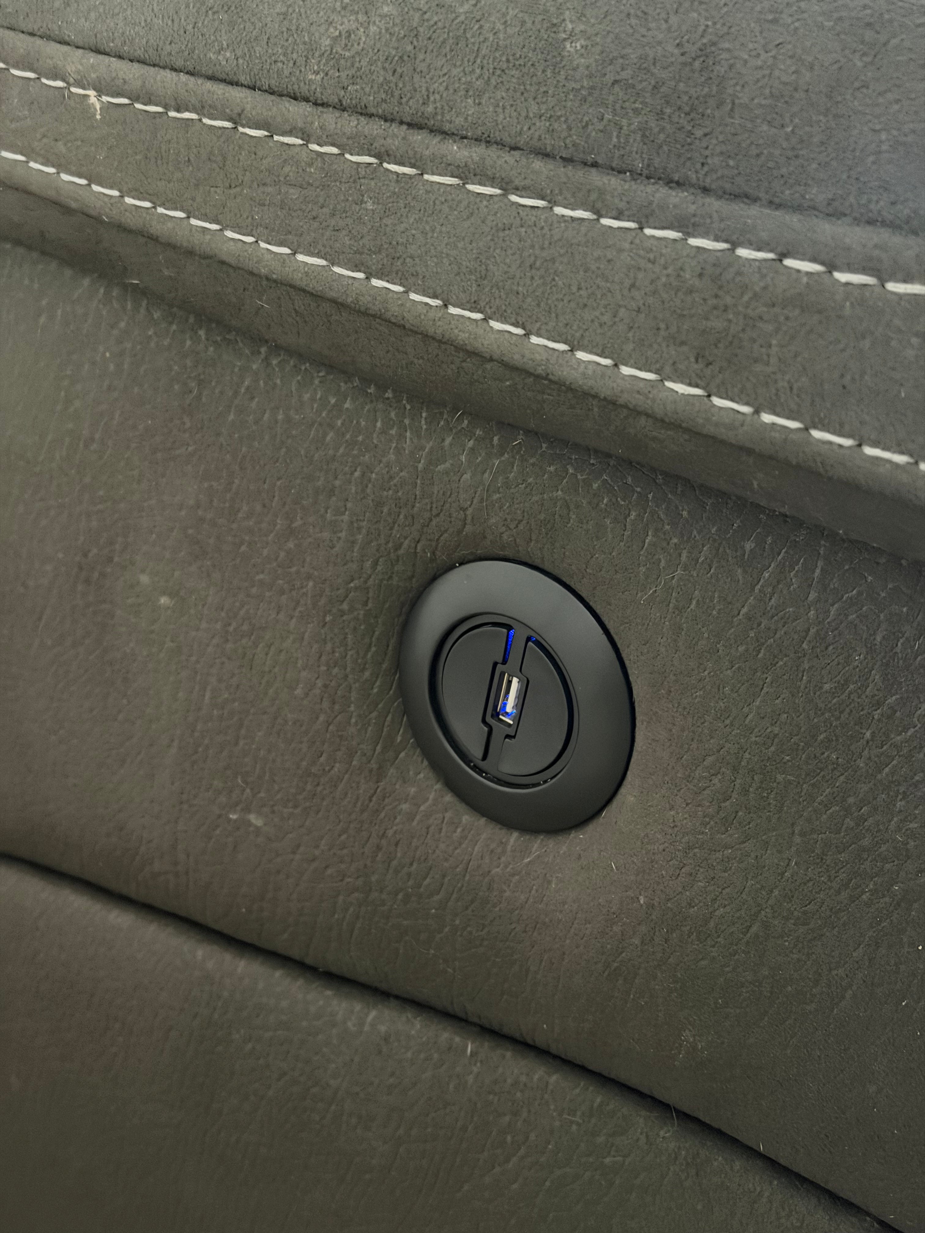 Luxury 3–4 Seater Power Recliner Sofa – Grey